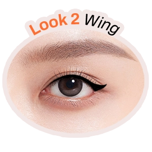 กรีดอายไลเนอร์ ลุค Wing (สาวเกาหลี)