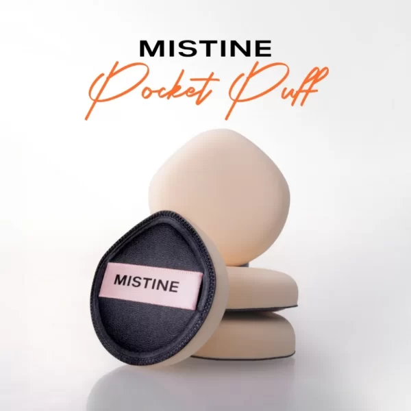 MISTINE POCKET PUFF พัฟแต่งหน้า เนื้อนุ่มละเอียด