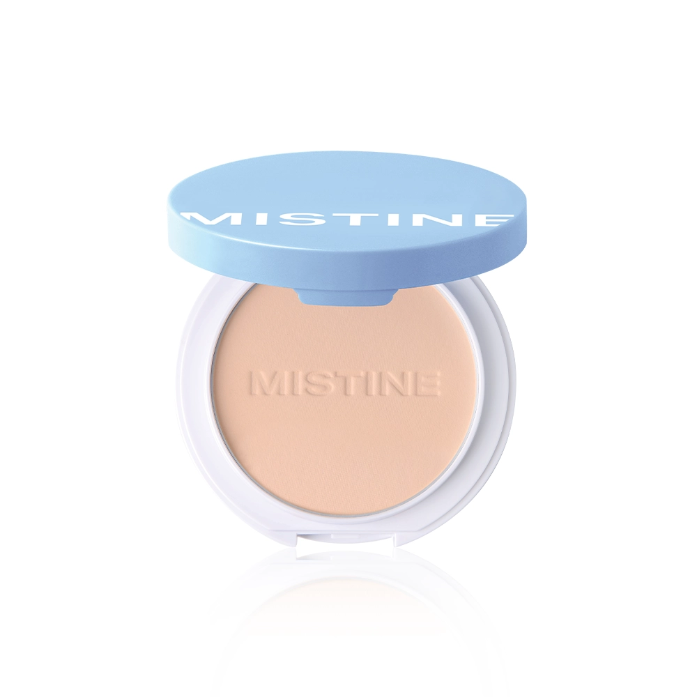 แป้งพัฟ แป้งผสมรองพื้นมิสทิน ดิส อิส มี ออยล์ คอนโทรล ฟาวเดชั่น พาวเดอร์ บางเบาแต่ให้การปกปิด เบลอผิวได้ดี พร้อมบล็อคหน้ามัน 18 ชม.