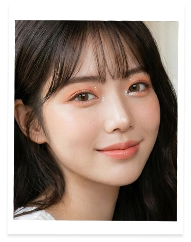 สายละมุนสดใส ใช้พาเลทตามิสทิน 01 Sweet Peach