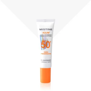 กันแดดไร้กันเสีย เนื้อบางเบา อ่อนโยนต่อผิวแพ้ง่าย ควบคุมความมันยาวนาน 12 ชม. ปกป้องผิวจากรังสี UVA/UVB และแสงสีฟ้า