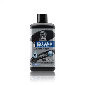 ผลิตภัณฑ์ทำความสะอาดจุดซ่อนเร้นสำหรับผู้ชายโดยเฉพาะ สูตร ACTIVE & PROTECT ล็อคกลิ่นหอม มั่นใจ ไร้กลิ่นอับ